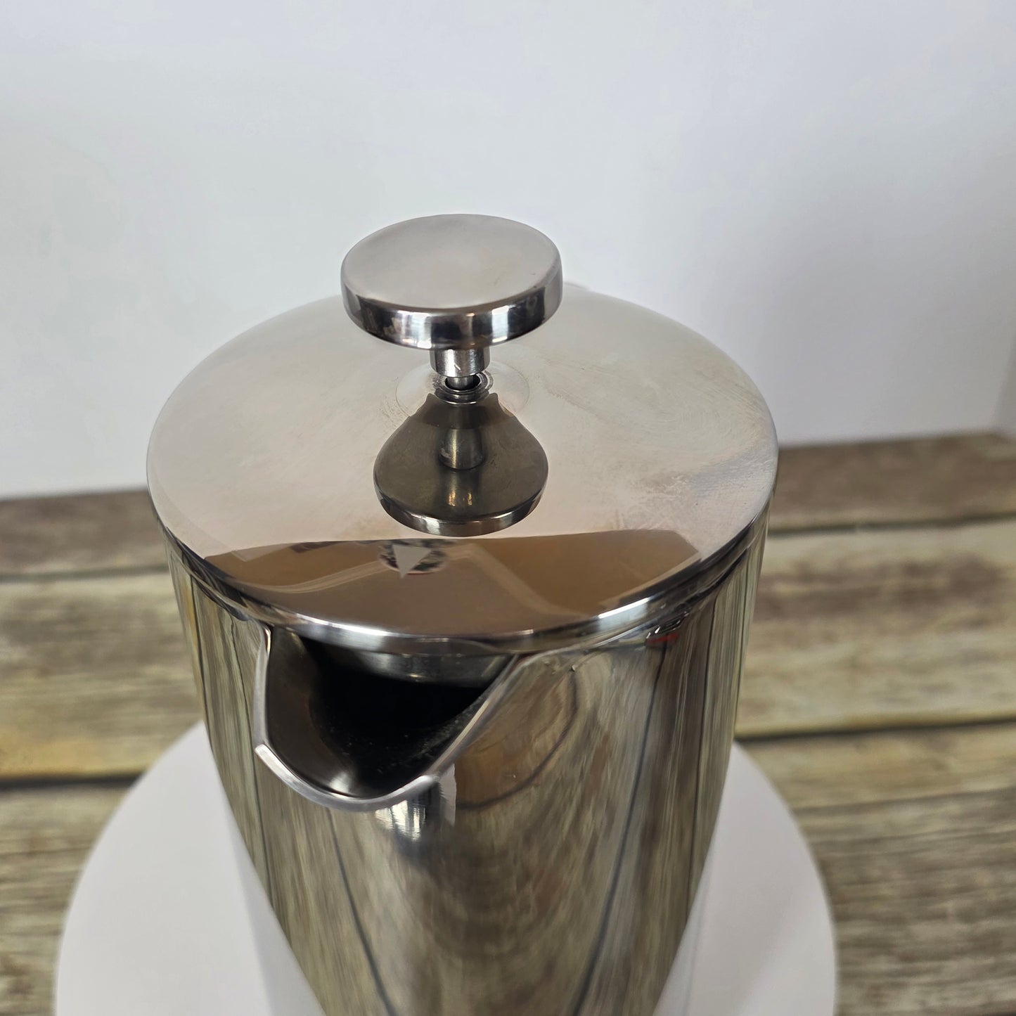 NIOB Secura French Press Coffee Maker SFP-34DS 34-Ounce 1000ML Stainless Steel 304