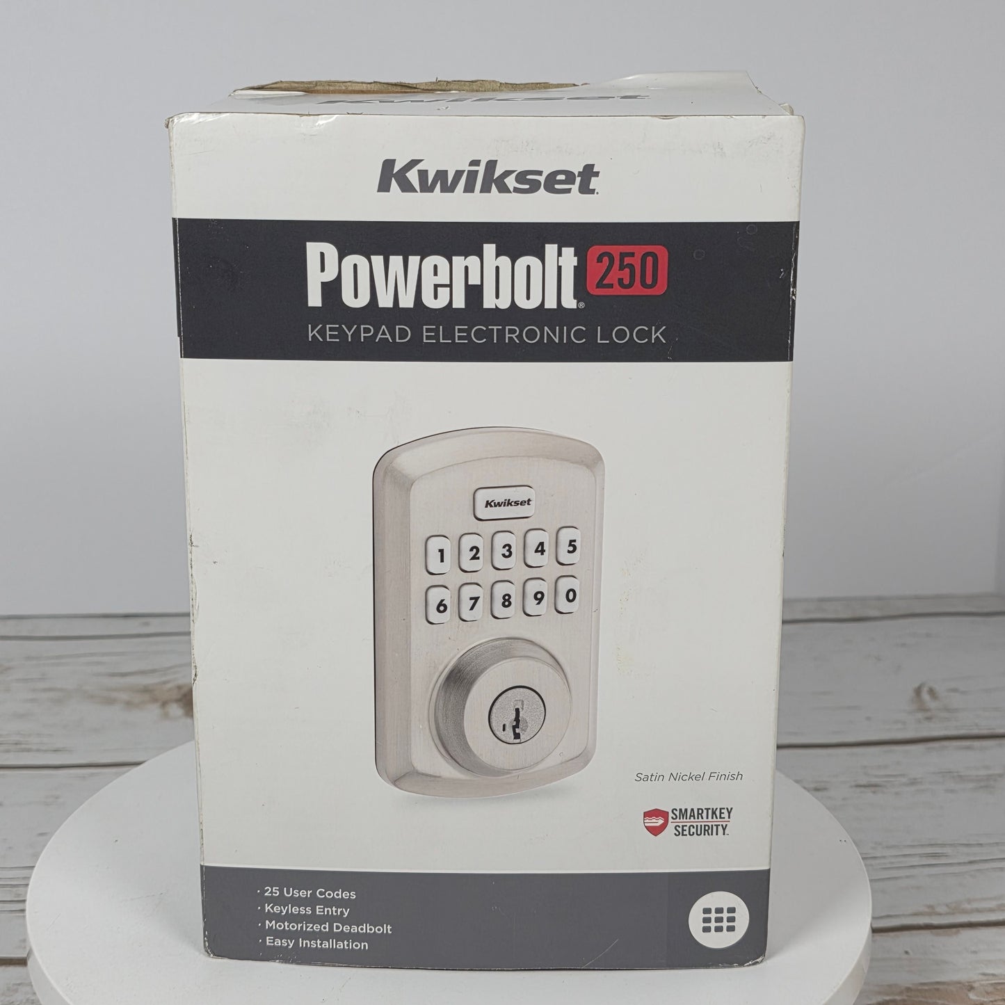 NIB New Kwikset Powerbolt 250 Keypad Electronic Lock
