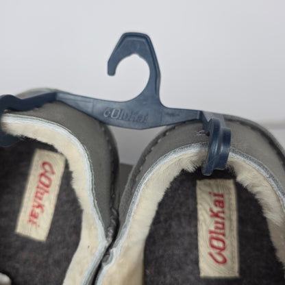 NWT New Men's Olukai Moloa Slippers Sharkskin Gray US Size 12M 10252-GWGW