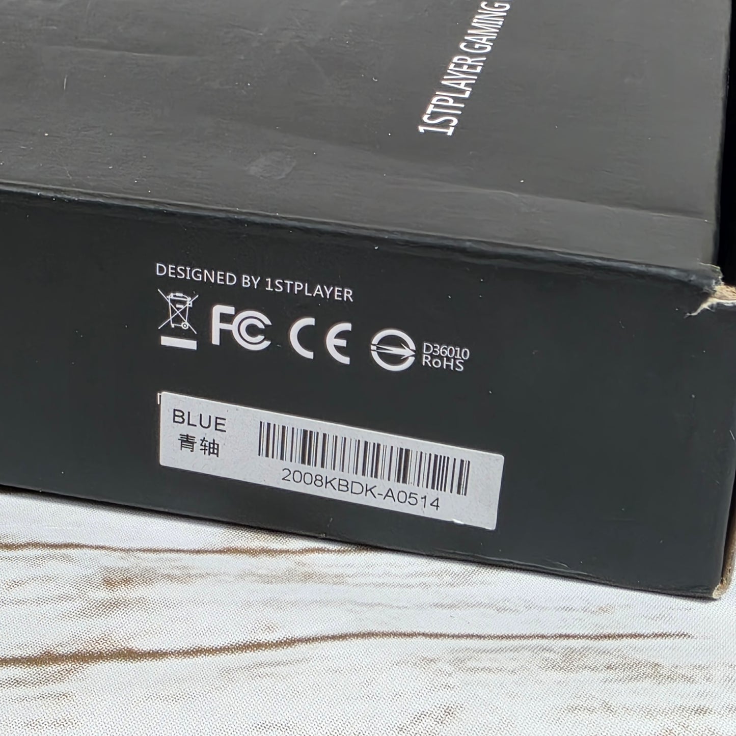 NIB New 1stPlayer Gaming Gear Mechanical Keyboard DK5.0