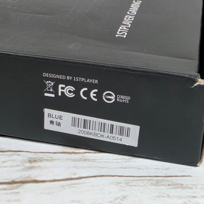NIB New 1stPlayer Gaming Gear Mechanical Keyboard DK5.0