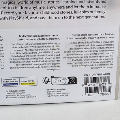 NIOB New Onanoff StoryPhones, Storytelling Foldable Bluetooth Kids Headphones