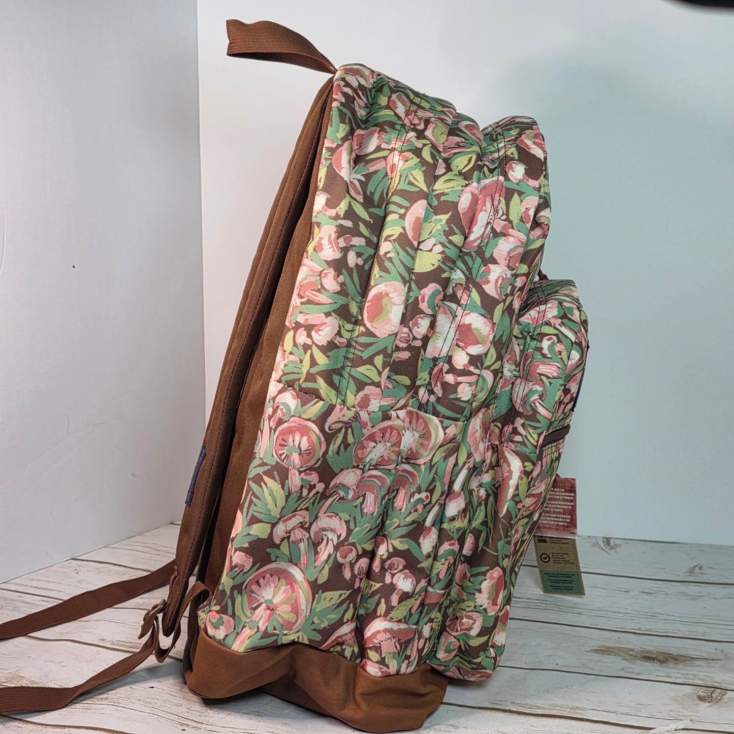 NWT New JANSPORT Painterly Mushrooma Cool Student JS0A2SDDGX1 Backpack