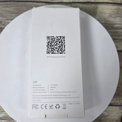 NIOB New Digital Fitness Tracker Watch Black S66