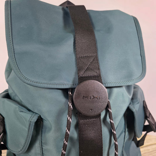 NWT New MIXI 17" Backpack Laptop Bag Abyssal Green KM5228