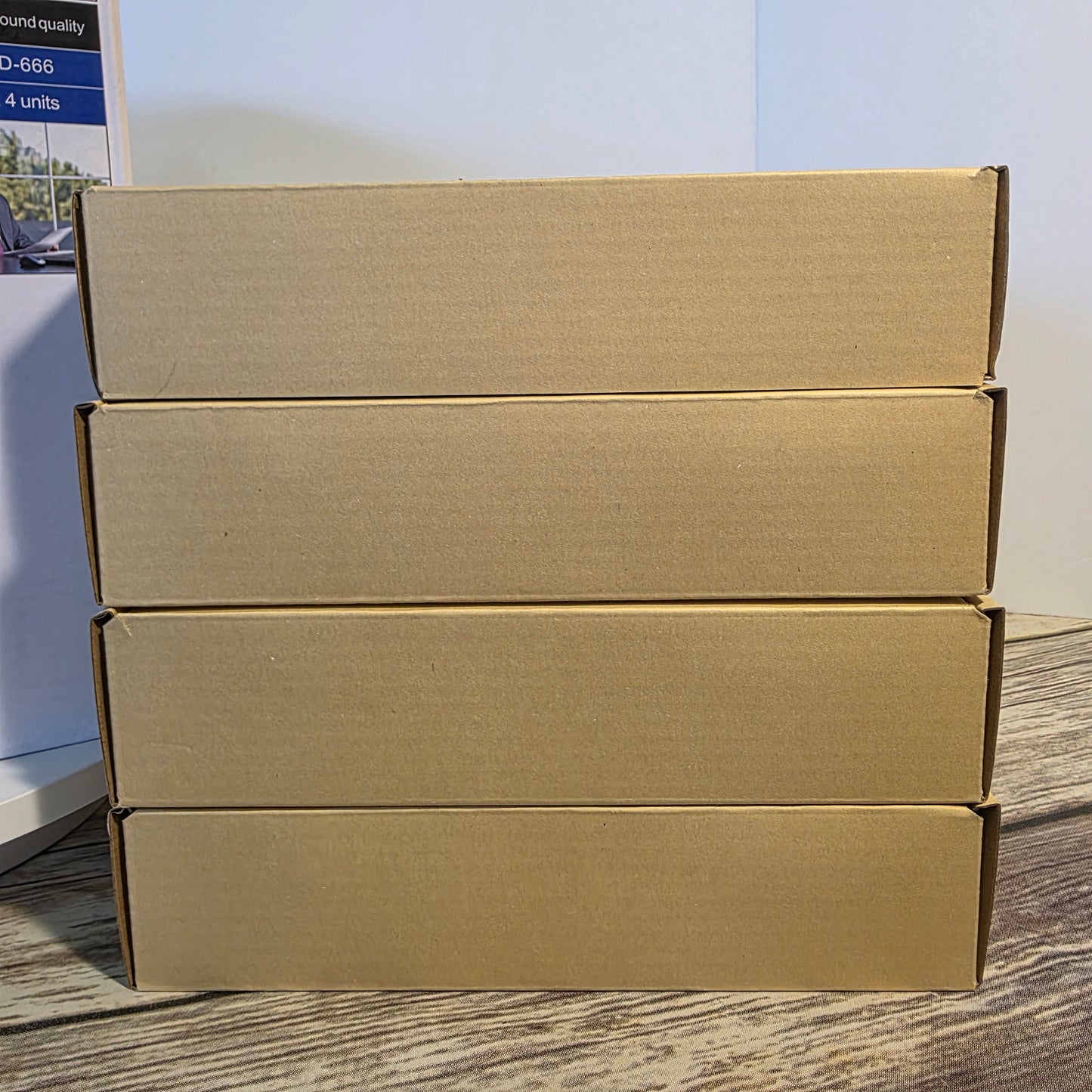 NIB New QNIGLO 
Multi-Channel Long-Range FM Wireless Intercom System LD-666 4 Units