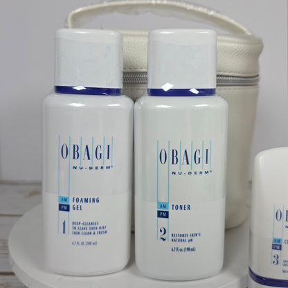 New OBAGI Nu-Derm FX System Skin Transformation Kit Complexion Brightening System