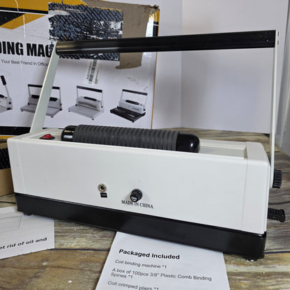 New MAKEASY Binding Machine CoilBind BM-S16