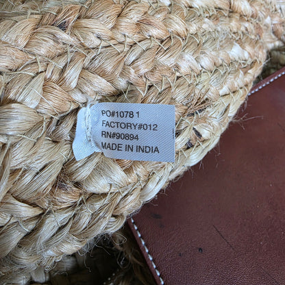 NWT New Haute Hippie Straw Woven Shoulder Bag #10781