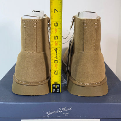 NIB New Womens May Boots Tan Ankle 11M Winter Universal Threads