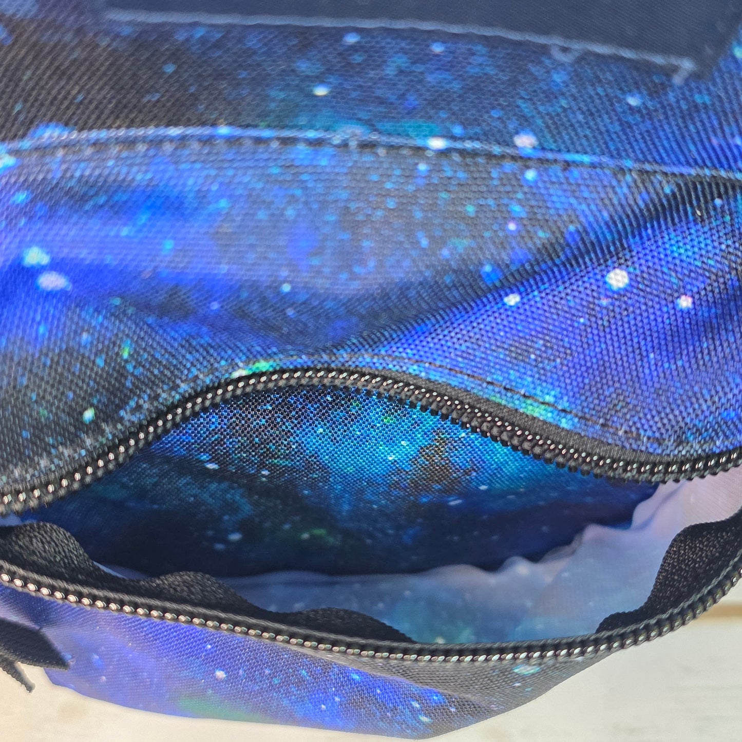 NWT New JANSPORT Mini Backpack Lunchbox Cyberspace Galaxy Big Break