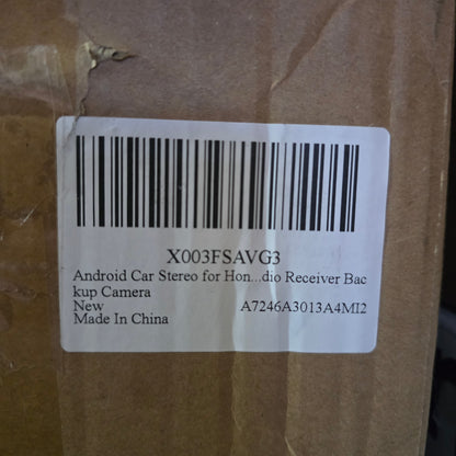 NIOB New 10.1” Android Car media Touchscreen radio receiver and back up camera for Honda