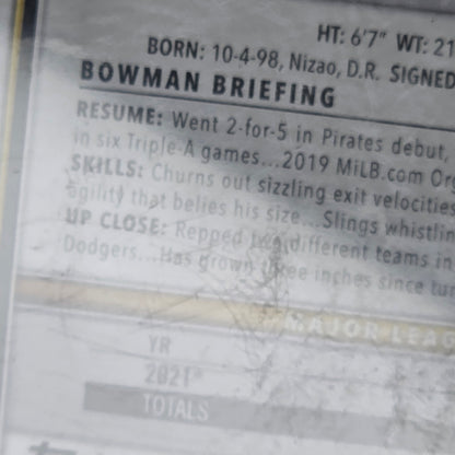 2022 Bowman #51 Oneil Cruz RC Rookie Pirates SGC 9.5