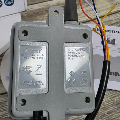 NIB New Hunter Sprinkler WR-CLIK Wireless Rain-CLIK Sensor Kit