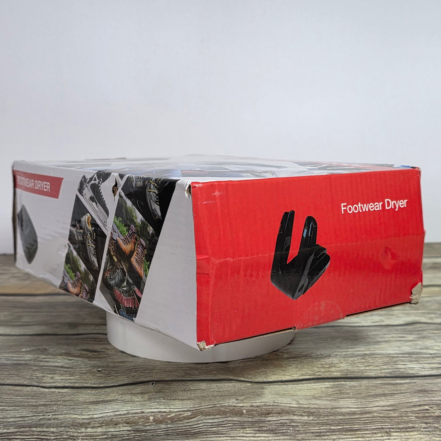 NIB New Mandelio Portable Electric Shoe Glove Boot Dryer Rack