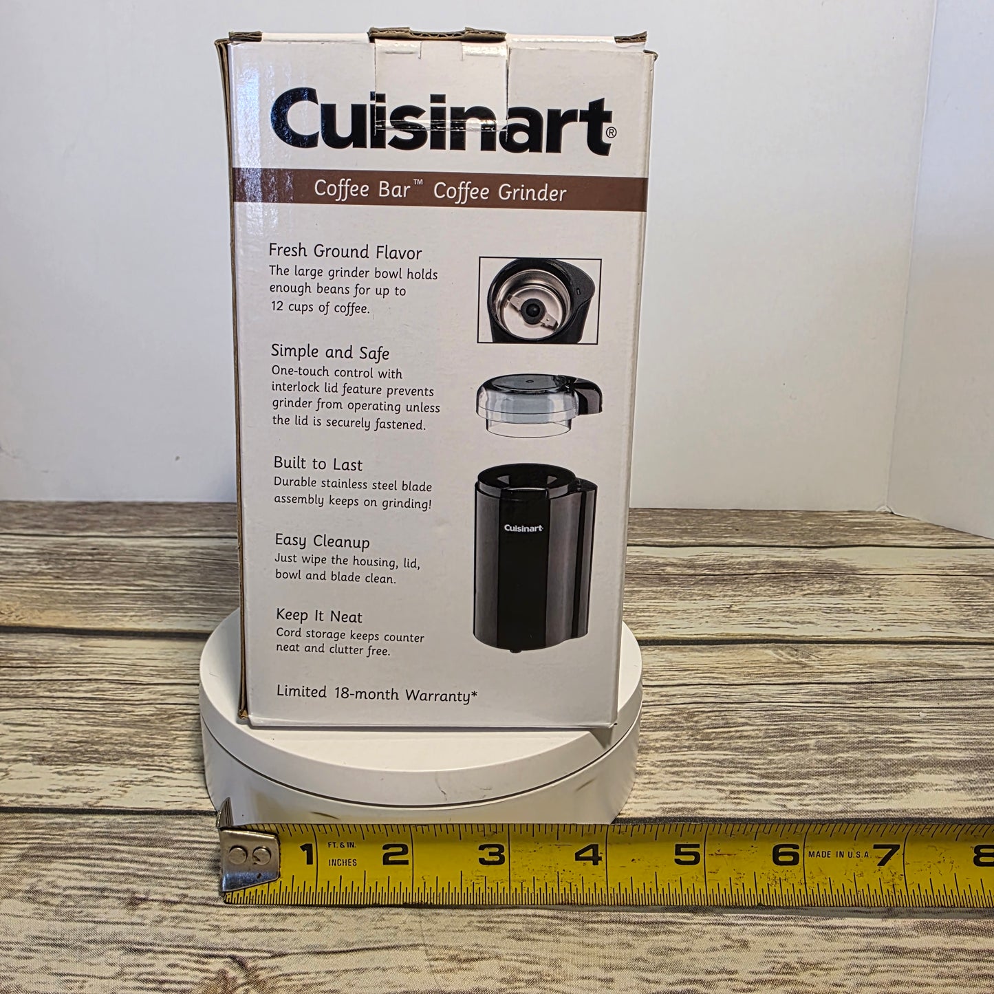 Cuisinart Coffee Bar Coffee Grinder Black DCG-20BKN