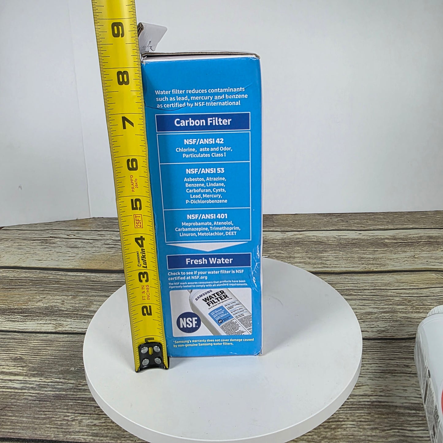 NIB New Samsung Ice & Water Refrigerator Filter HAF-QIN/EXP DA97-17376B