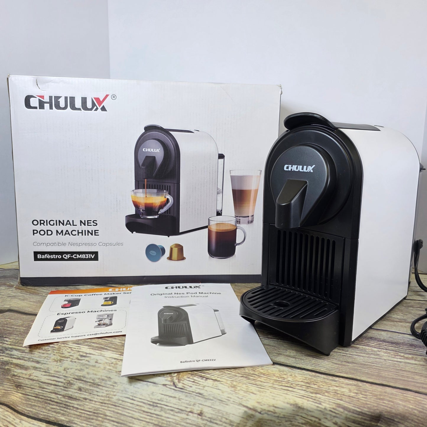 NIOB New CHULUX Original Nes Pod Machine Coffee Espresso