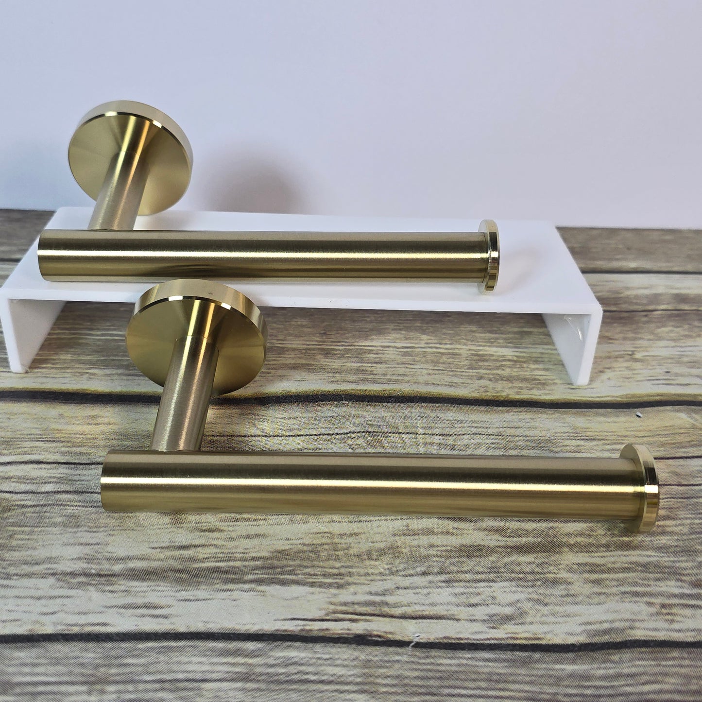 NIOB New Wall Mount Gold Tone Toilet Paper Roll Holders SUS304