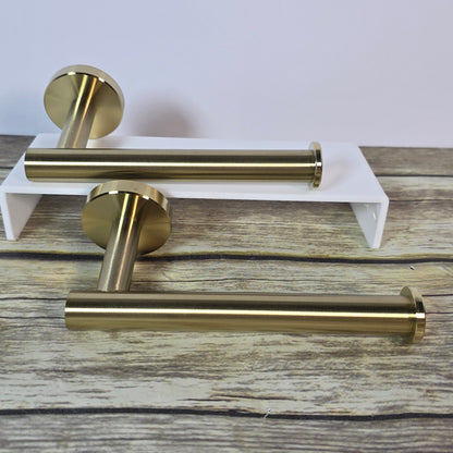 NIOB New Wall Mount Gold Tone Toilet Paper Roll Holders SUS304