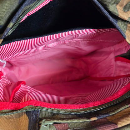 NWT New Herschel 15" Pop Quiz Camoflauge Black Backpack