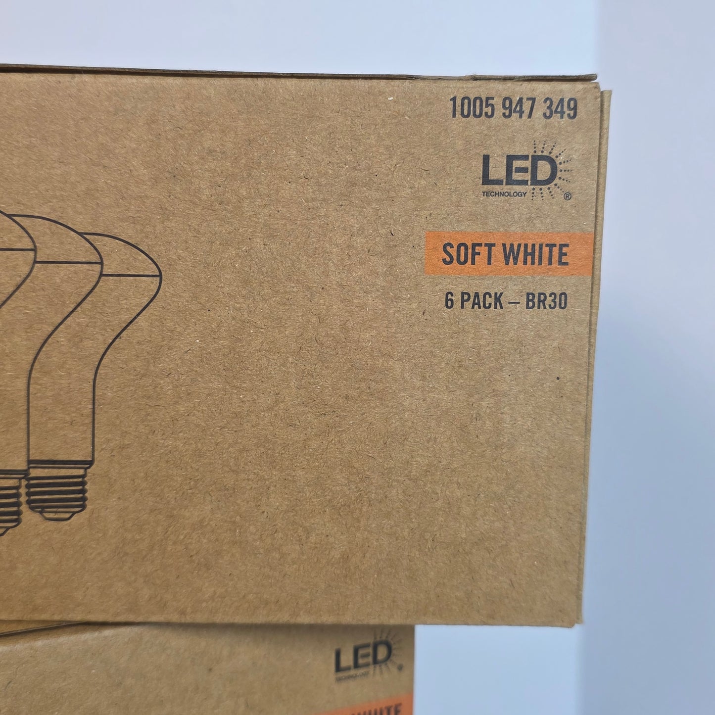 Lot of 3 New 6-Pack LED Technology 65W Replacement Soft White Bulbs