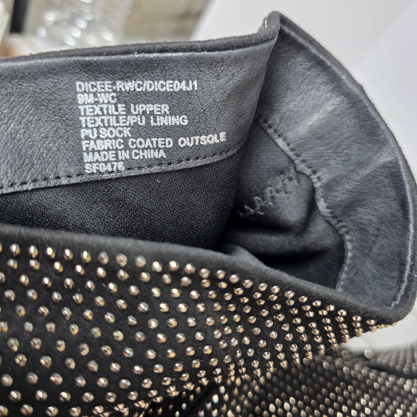 NIB New Women's Madden Girl Dicee-RWC Black Multi Knee High Boot Size 9