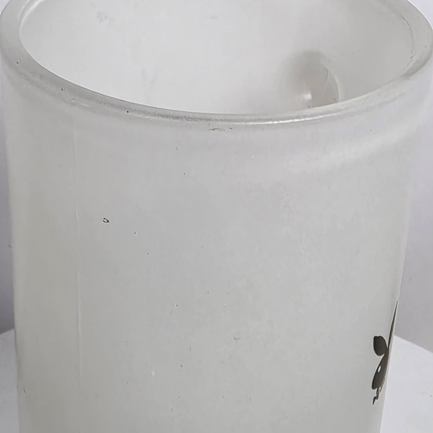 Vintage 6.5" Frosted Playboy Bunny Mug