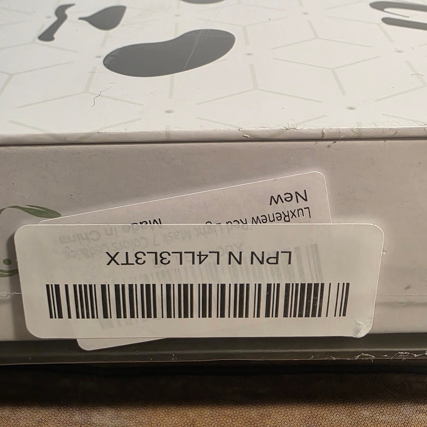 New NIB LuxRenew Contour-Face 3.0 Photonic ICE LED Beauty Mask NiR Upgraded Version