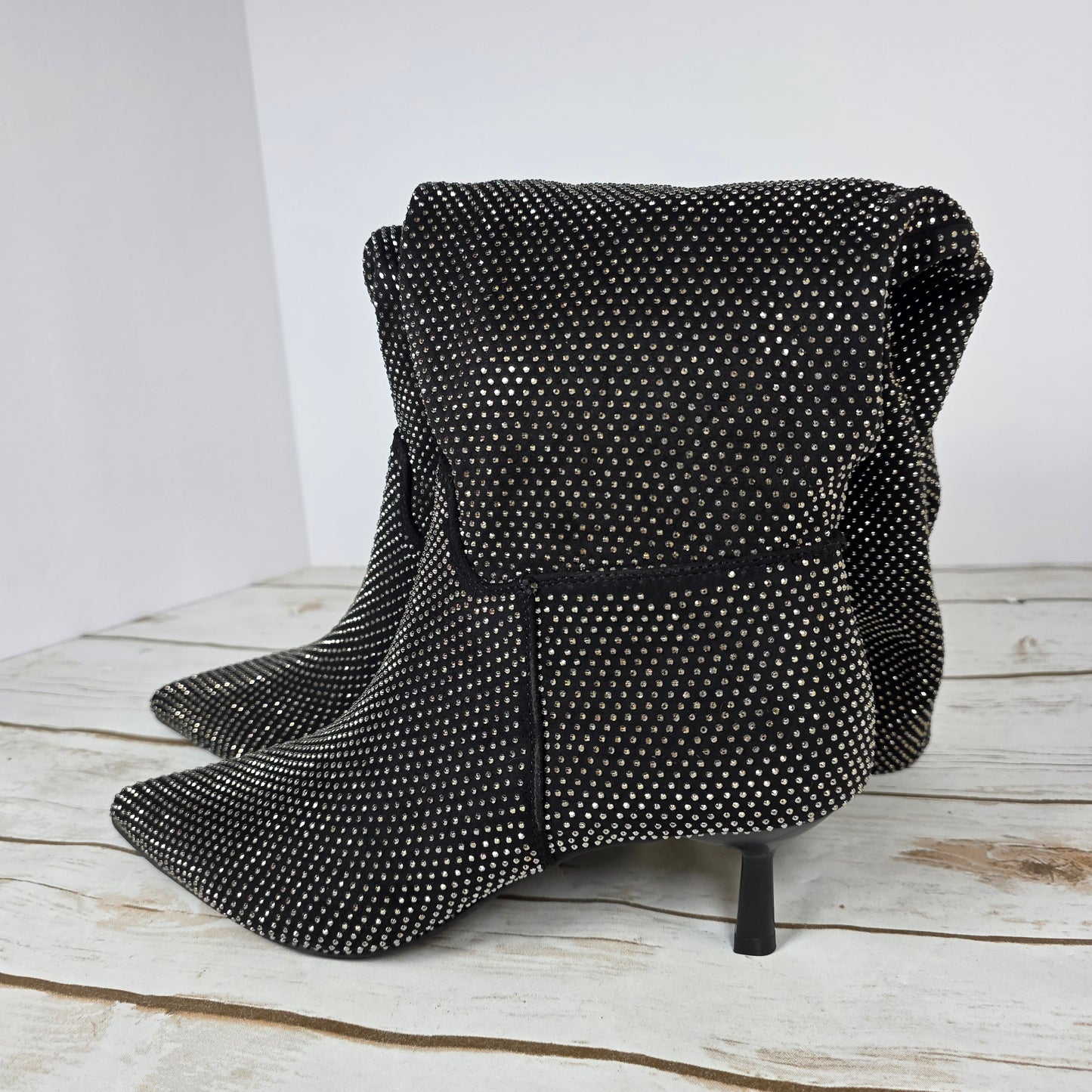 NIB New Women's Madden Girl Dicee-RWC Black Multi Knee High Boot Size 9