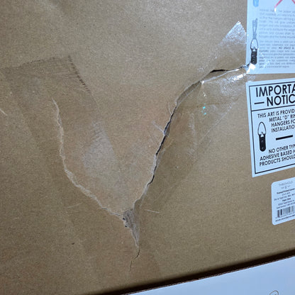 New Set of 2 THRESHOLD Colorful Abstract Color Block Wall Art 24"w x 24"h Canvases