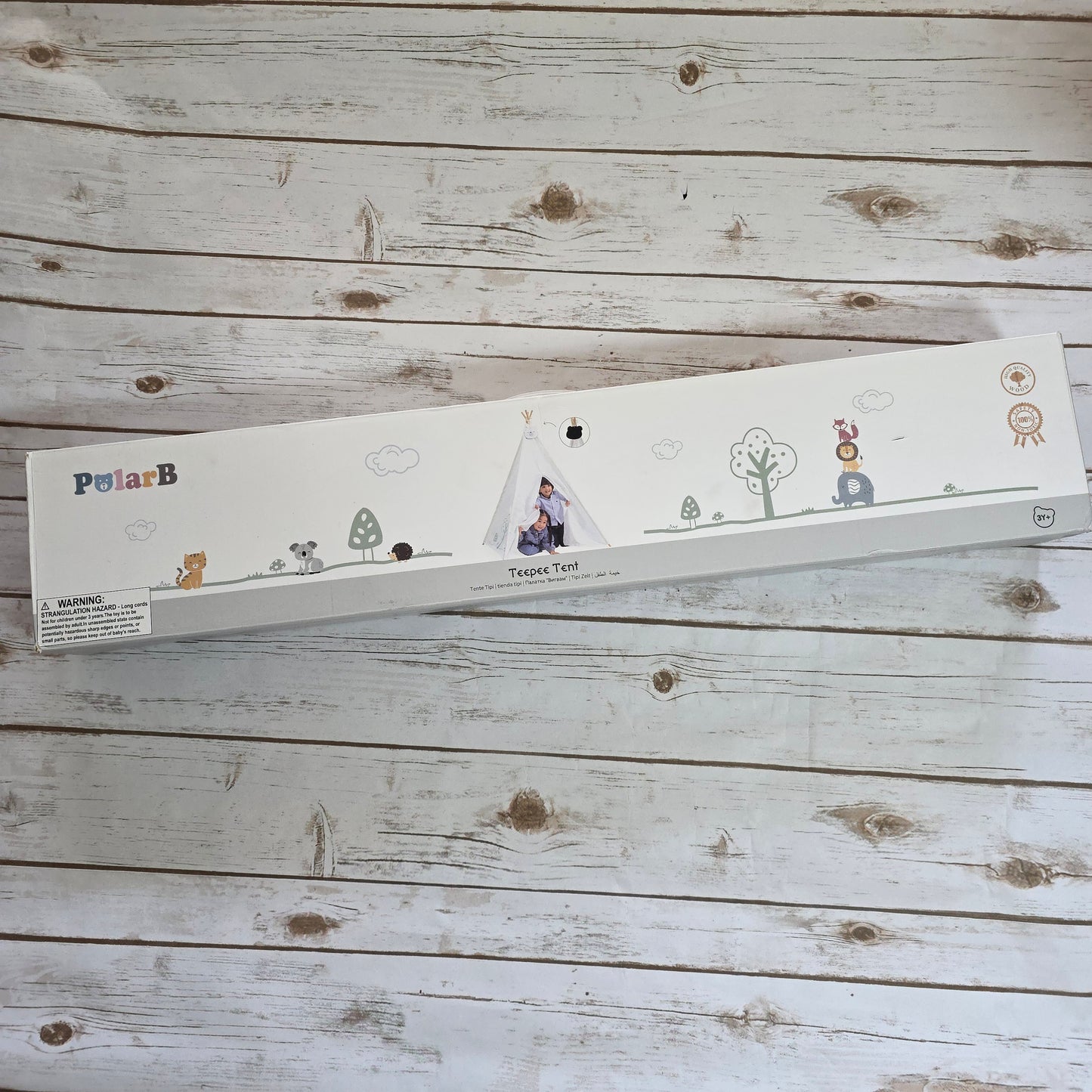 NIB New Kids PolarB Teepee Tent 44095 Nursery