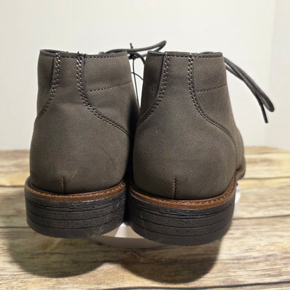 NIB New Goodfellow Men's Jerad Boots Gray Lace Up Shoes 098 00 6155