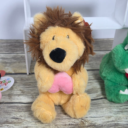 Lot of 5 New NWT GiggleScape Valentine’s Day EXLUSIVE Stuffed Animal Plushies