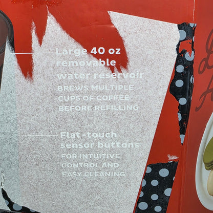 Instant Solo Coffee Maker 140-6081-01 Cracked Water Tank