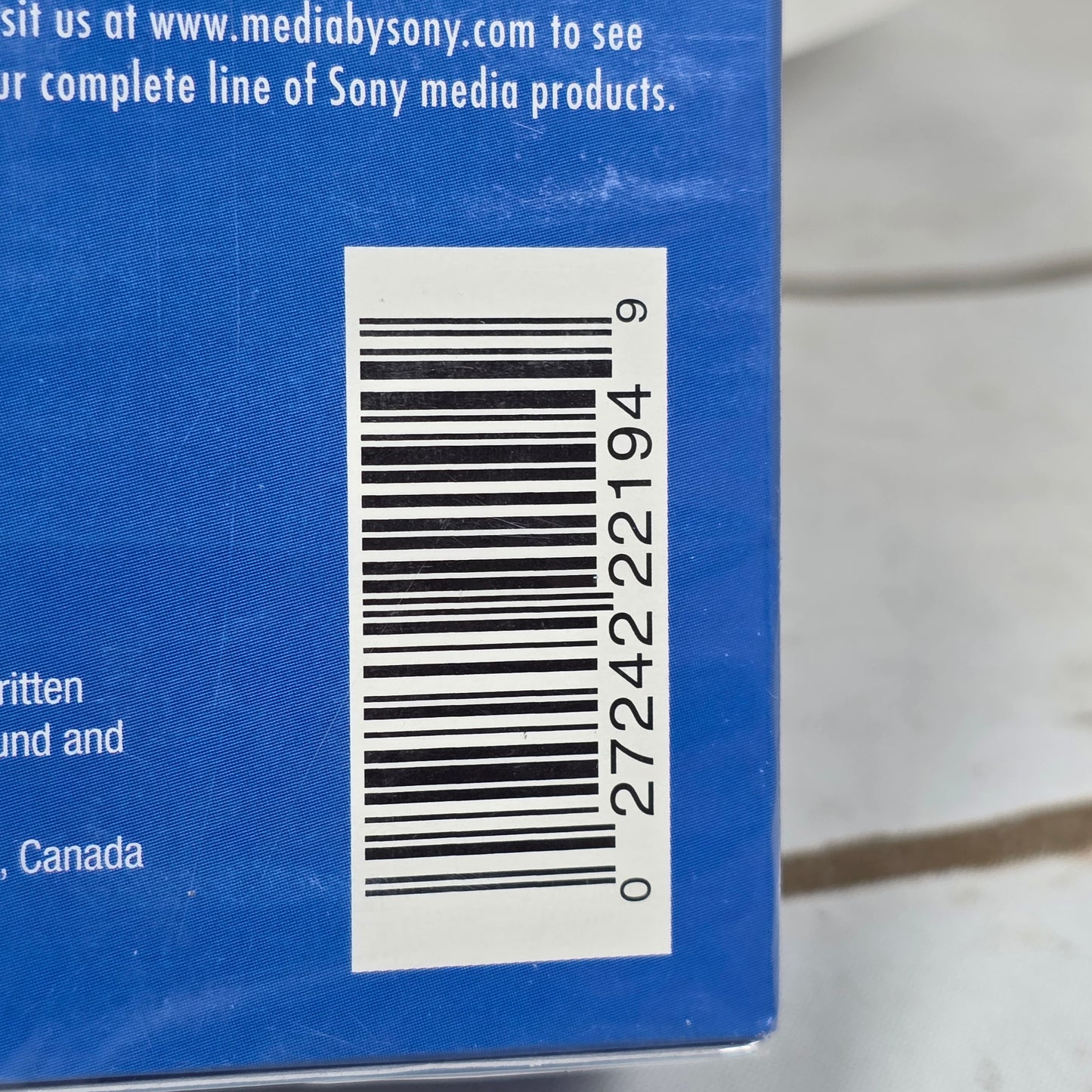 Lot of 6 New SEALED SONY 6Hrs Premium Grade VHS Video Cassette Tapes T-120VF