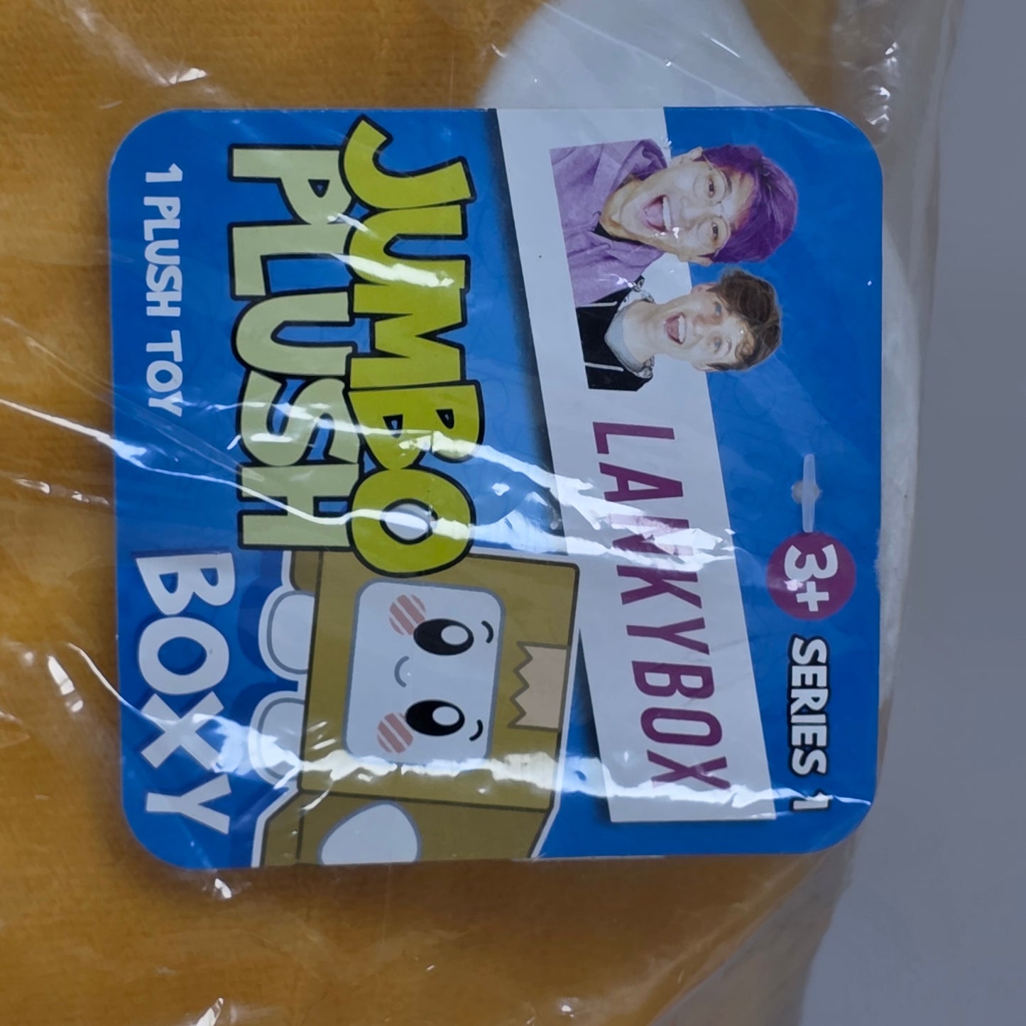 NWT New Lankybox 14" Jumbo Plush Boxy 29002