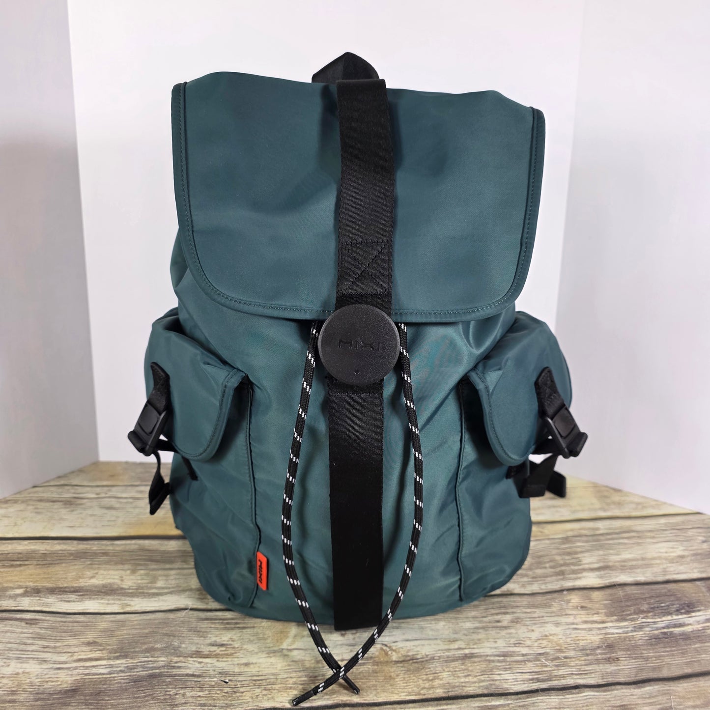 NWT New MIXI 17" Backpack Laptop Bag Abyssal Green KM5228