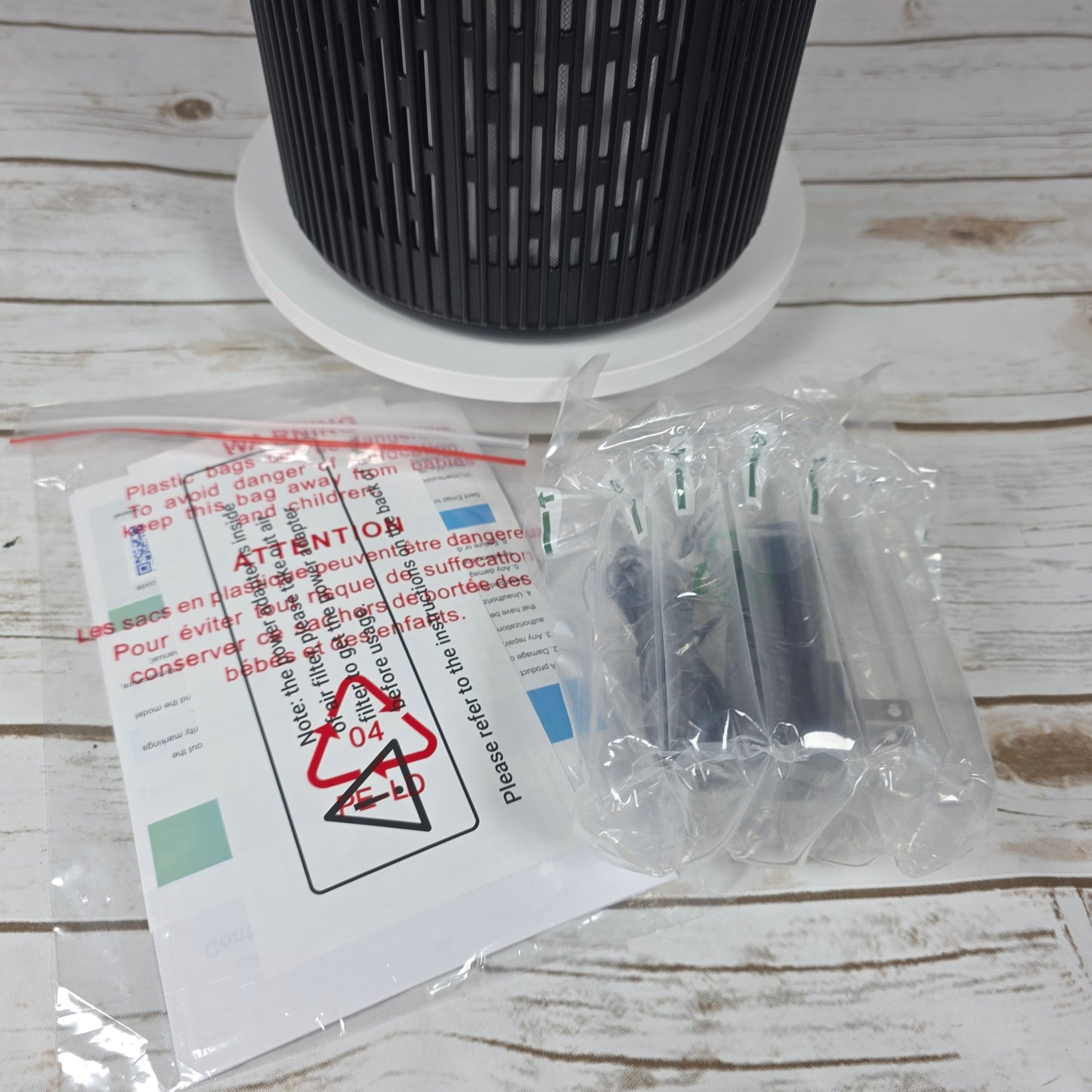 NEW AIRFIRE HEPA Air Purifier for Home 1300 Sq Ft Black Model AP201