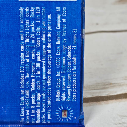 NIP New Coors Collectors' Cards 8 Super Premium Cards Per Pack