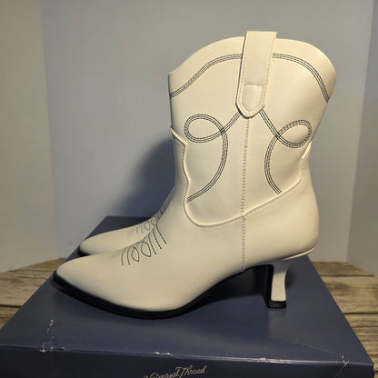 NIB New Women's Jenson Western Cowboy Boots 7.5 Memory Foam Universal Thread™