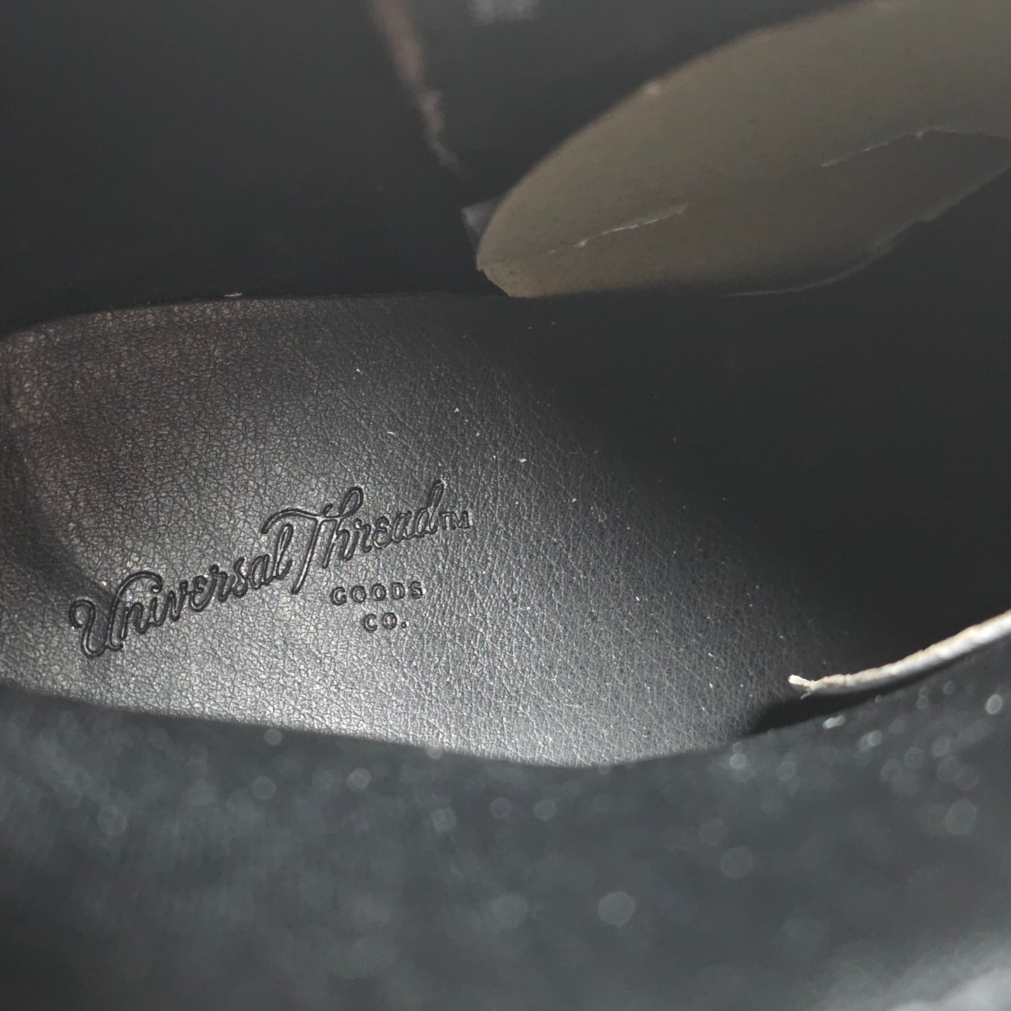 NIB New Women's Universal Thread Goods Co. Gayle Boots Heels Black 5.5M