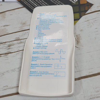 NIOB New CATIGA Scientific Calculator w/ Graphic Functions CS-121 White