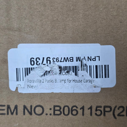 NIB New Roravilila 2 Pack Outdoor Wall Lanterns B061 15P