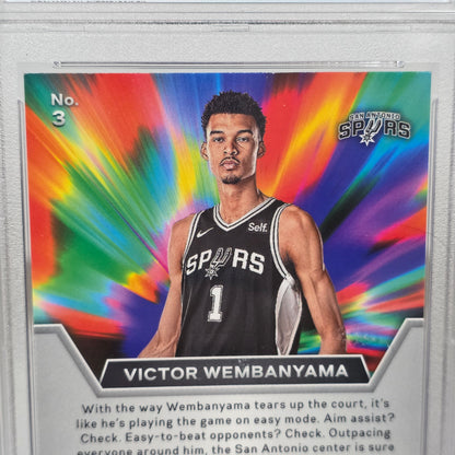 2023 PRISM Victor Wembanyama Instant Impact Silver Prism