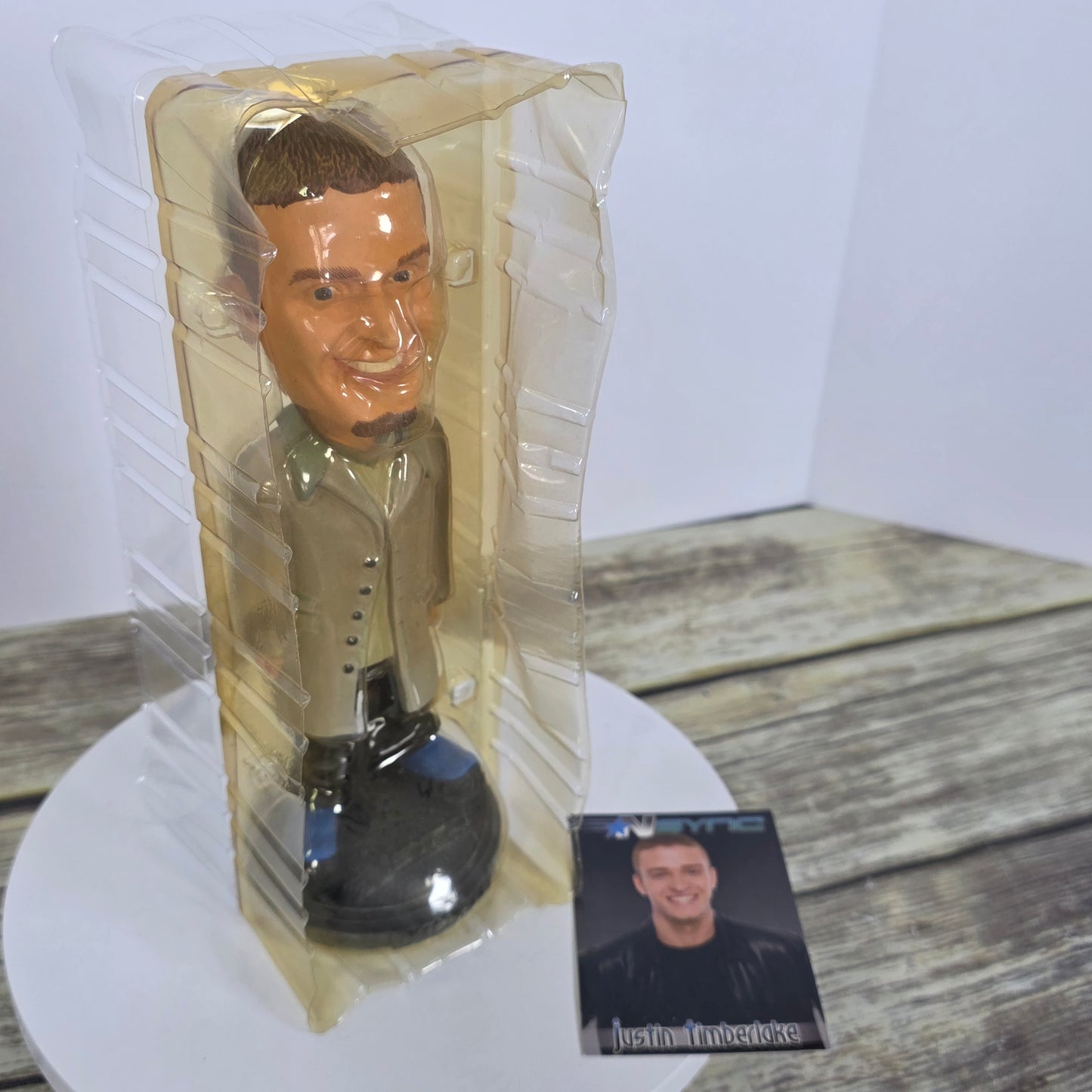 Vintage Collector's Best Buy 2002 Justin Timberlake Bobblehead