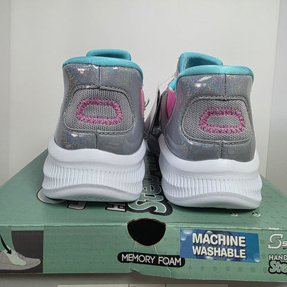 NIB New S Sport by Skechers Kristin Hands Free Step-Ins Pink Girls 4