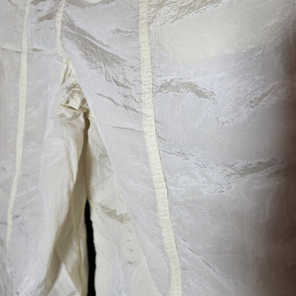 NWT New Women's Wild Fable Light Beige Swoosh Pants 492XP9 Small Tie Bottom