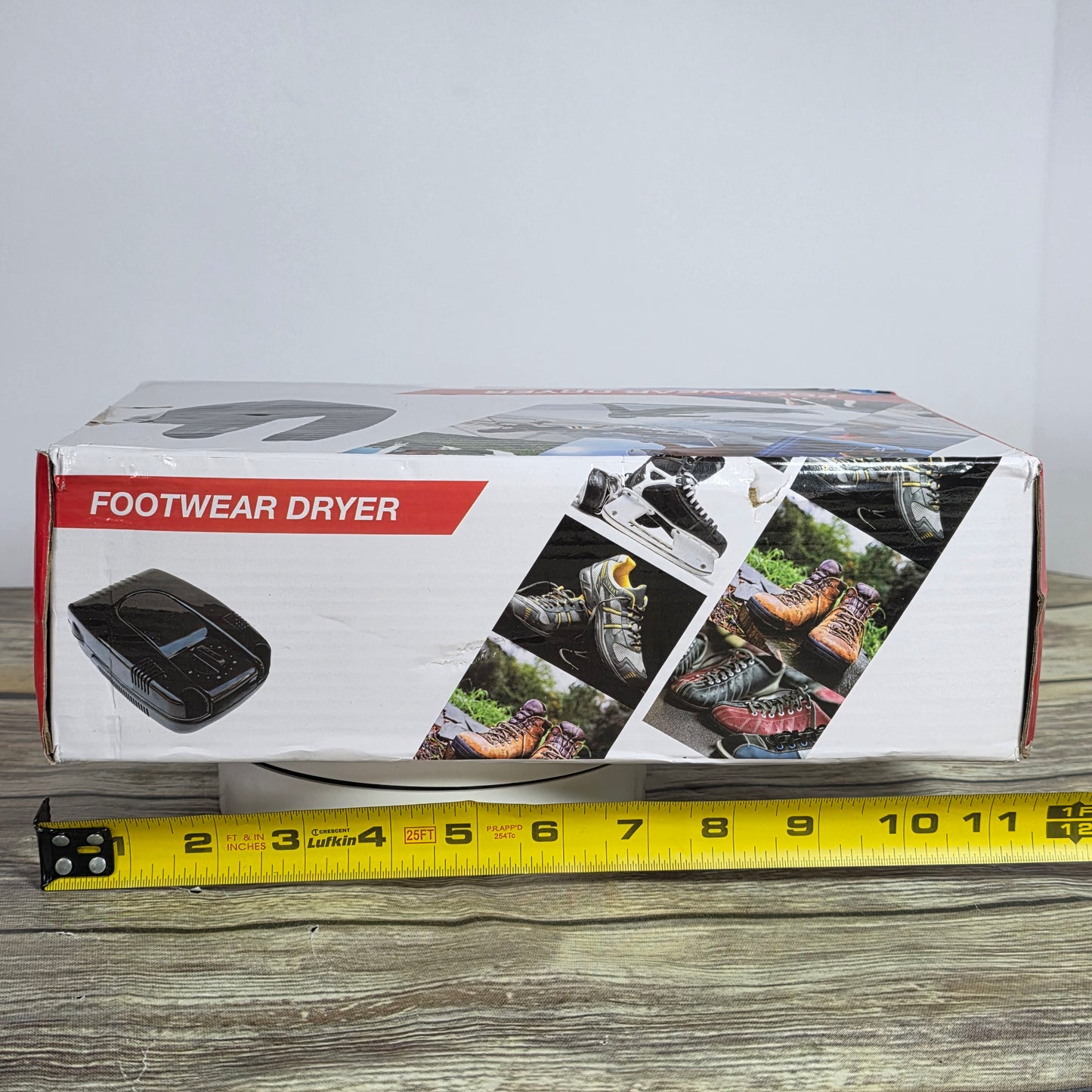 NIB New Mandelio Portable Electric Shoe Glove Boot Dryer Rack