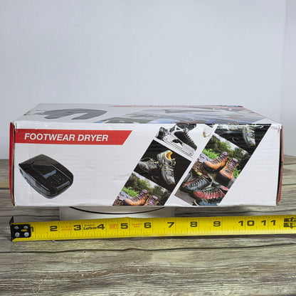 NIB New Mandelio Portable Electric Shoe Glove Boot Dryer Rack
